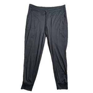 Lole Joggers Women's L Gray Stretch Soft Comfort Elastic Waist Boho Yoga Lounge